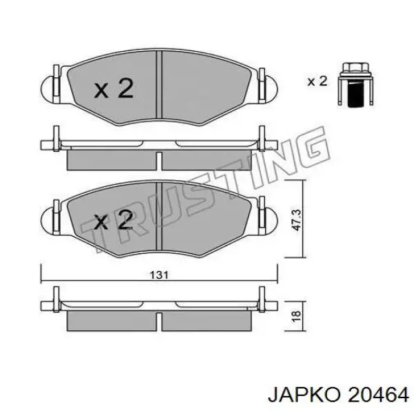 20464 Japko filtro de aire