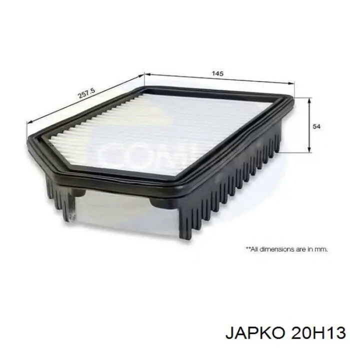 Comprar 20H13 Japko Filtro de aire