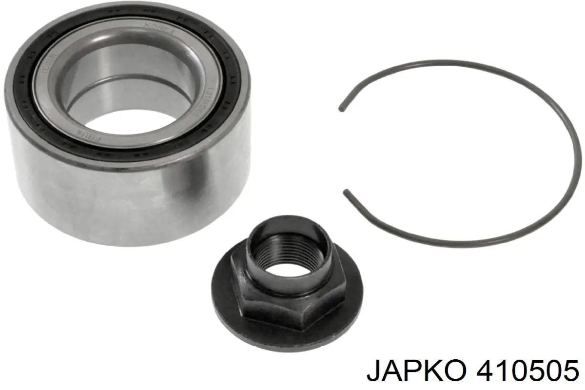 410505 Japko cojinete de rueda delantero