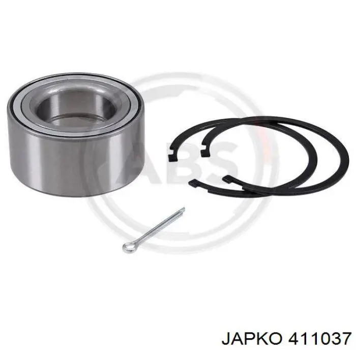 Rodamiento de rueda delantero Japko 411037