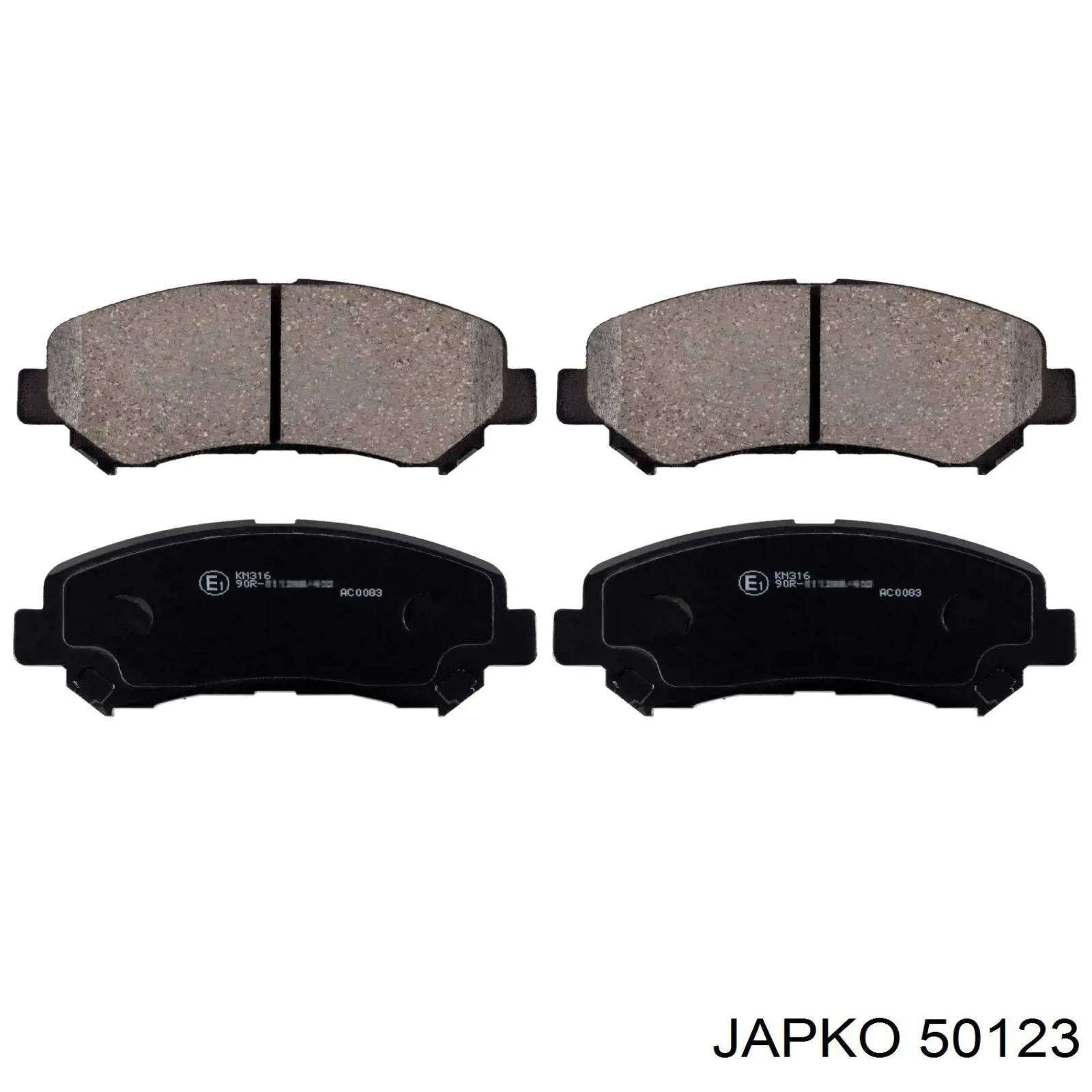 Comprar 50123 Japko Pastillas delanteras de freno