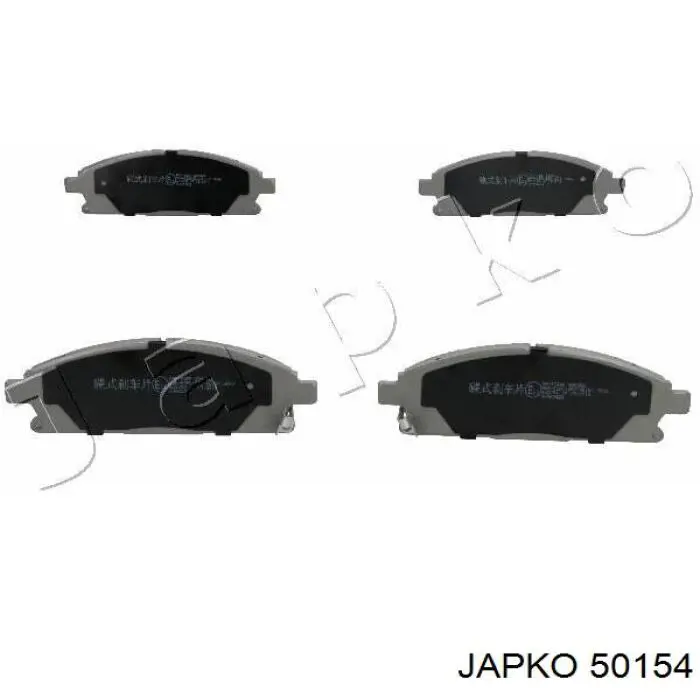Comprar 50154 Japko Pastillas delanteras de freno