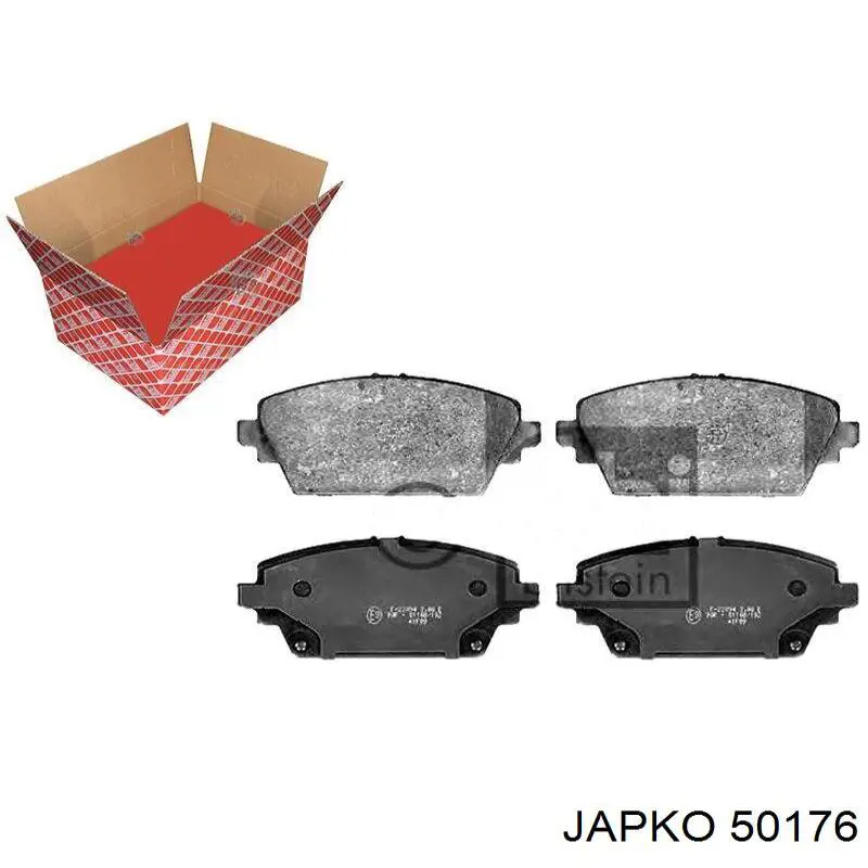Comprar 50176 Japko Pastillas delanteras de freno