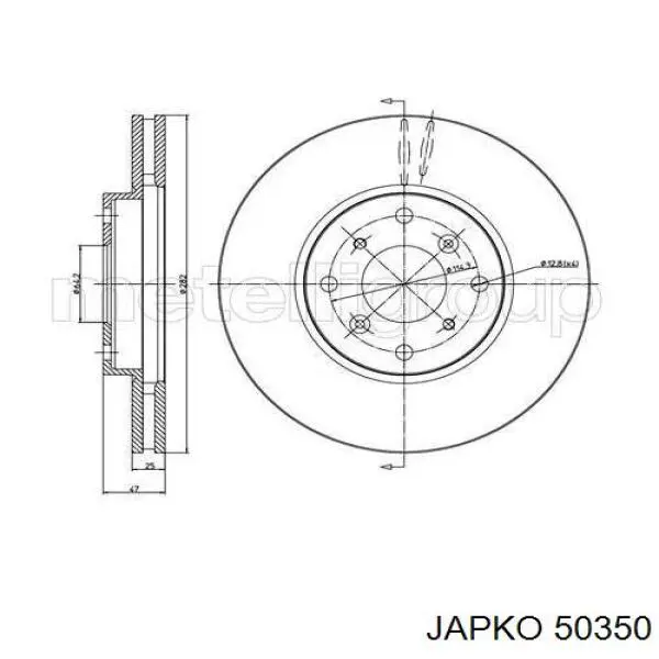 Comprar 50350 Japko Pastillas delanteras de freno