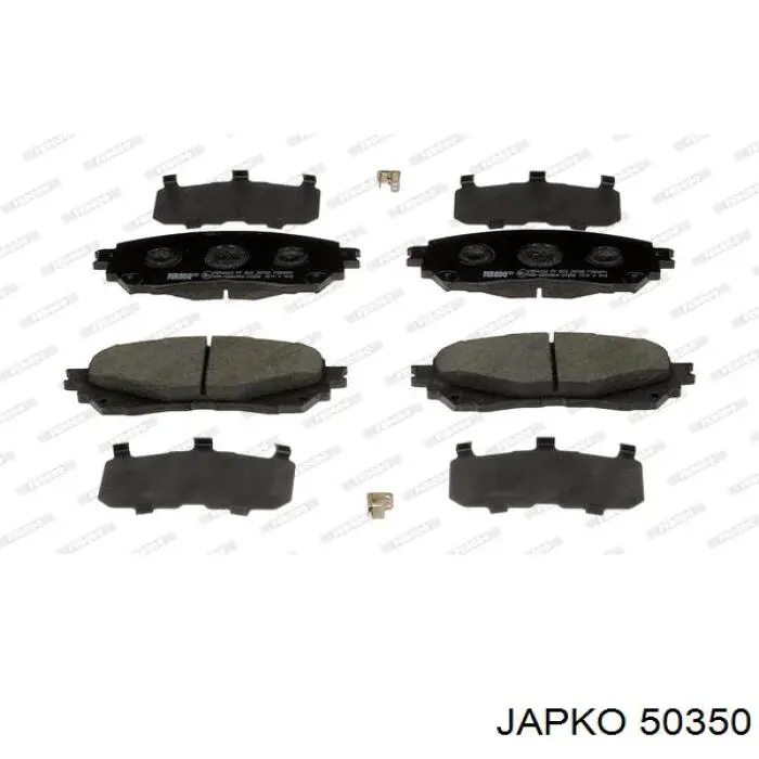 Pastillas freno delanteras Japko 50350 precio, desde 30,95 EUR