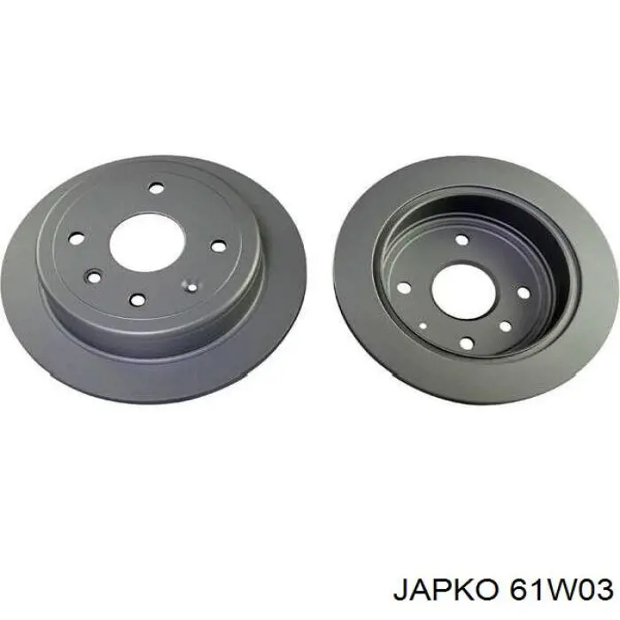 Disco de freno trasero Chevrolet Aveo 2 T250, T255