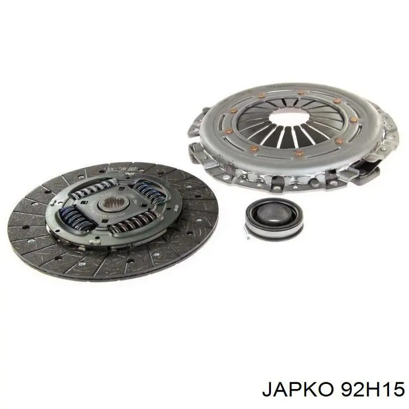 92H15 Japko kit de embrague (3 partes)