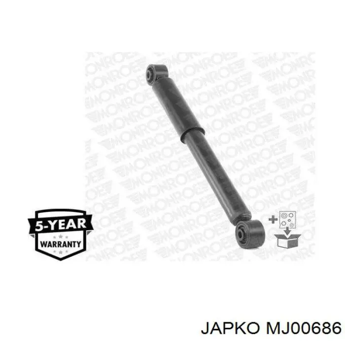 MJ00686 Japko amortiguador trasero