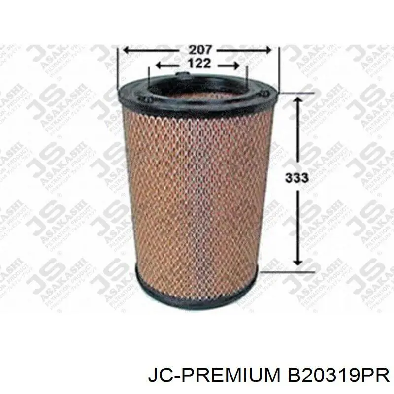 Comprar B20319PR JC Premium Filtro de aire
