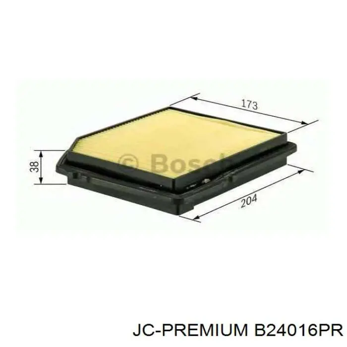 B24016PR JC Premium filtro de aire