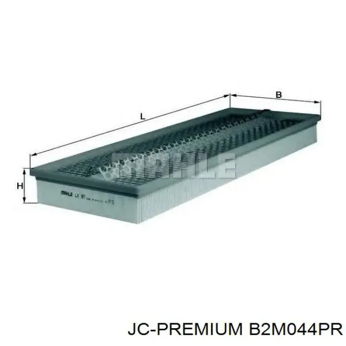 B2M044PR JC Premium filtro de aire