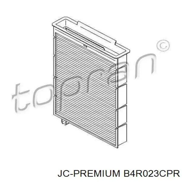 Filtro de habitáculo B4R023CPR JC Premium