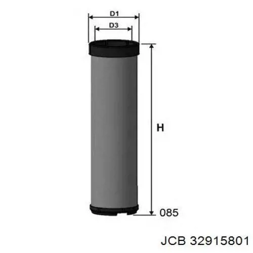 32915801 JCB filtro de aire