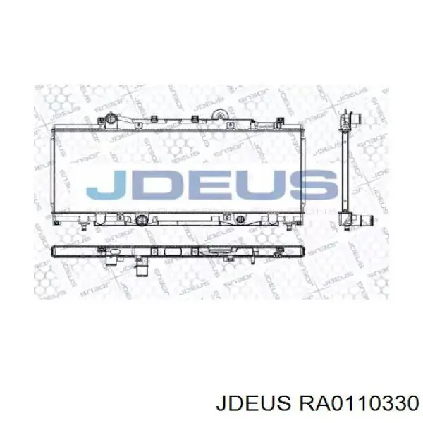Radiador RA0110330 Jdeus