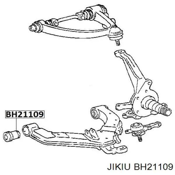 BH21109 Jikiu silentblock de suspensión delantero inferior