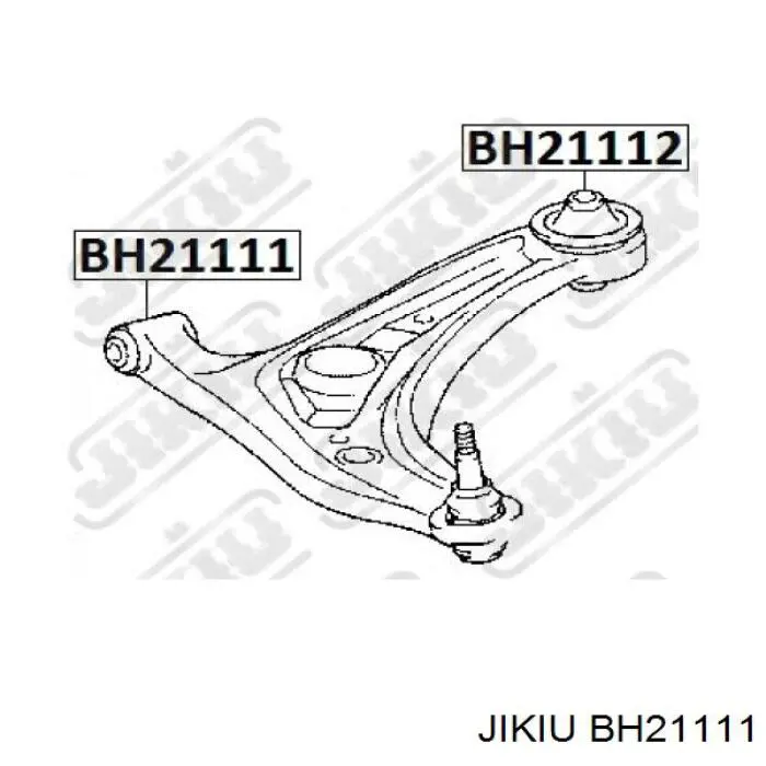 BH21111 Jikiu silentblock de suspensión delantero inferior