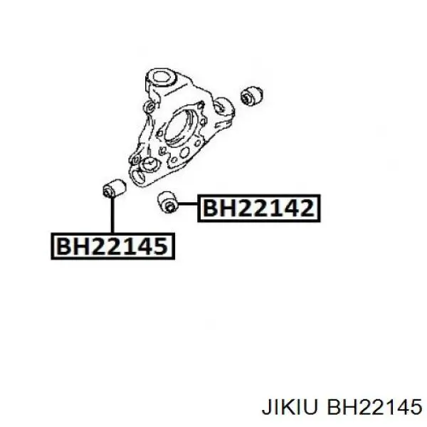 BH22145 Jikiu silentblock de mangueta trasera