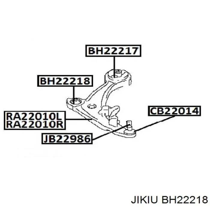 Comprar BH22218 Jikiu Silentblock