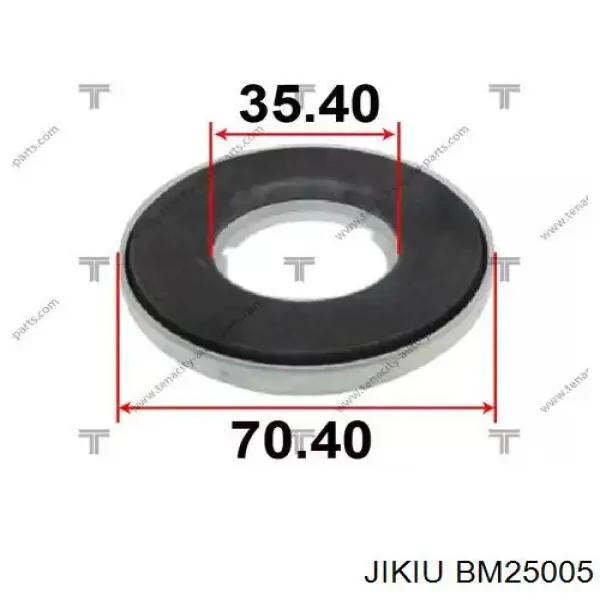 BM25005 Jikiu rodamiento amortiguador delantero