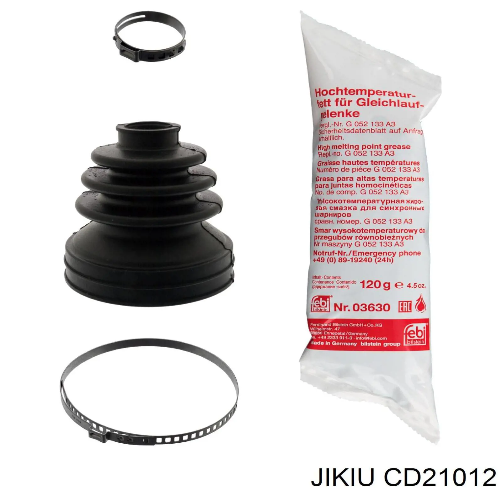 CD21012 Jikiu fuelle, árbol de transmisión delantero interior