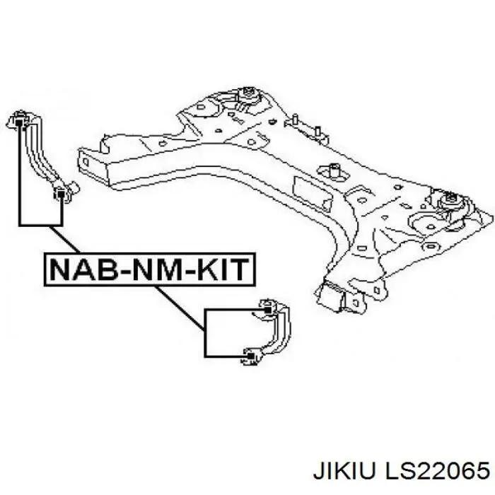 LS22065 Jikiu soporte de viga delantero