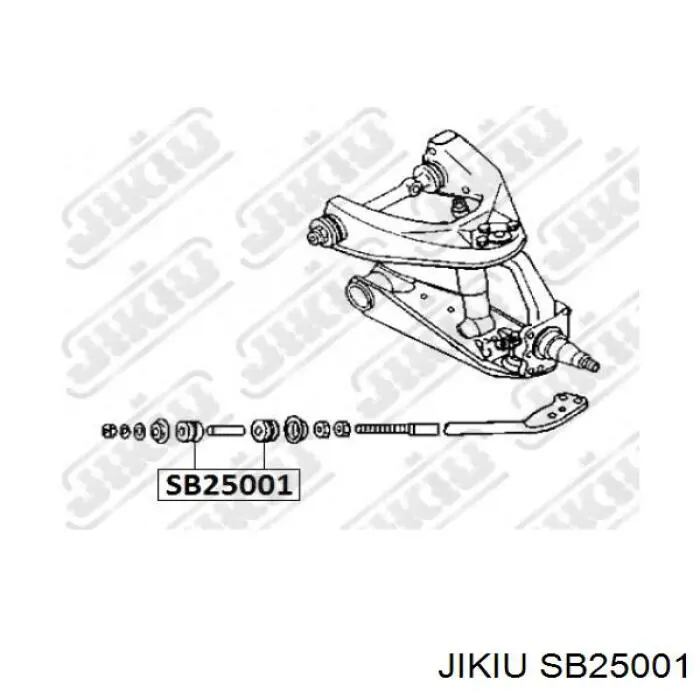 SB25001 Jikiu silentblock extensiones de brazos inferiores delanteros