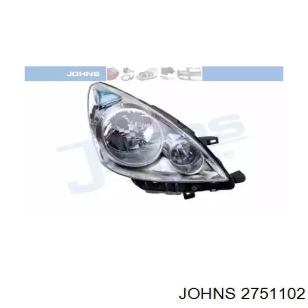 Comprar 26010BH10A Nissan/Infiniti Faro derecho
