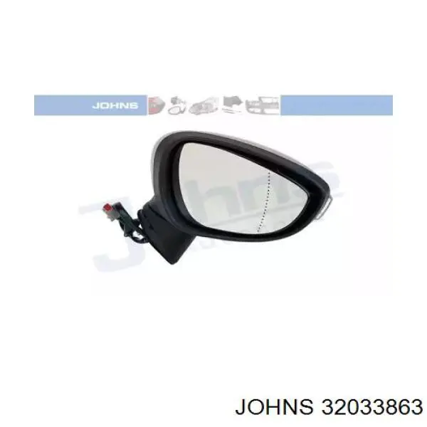 1808826 VAN Wezel espejo retrovisor derecho