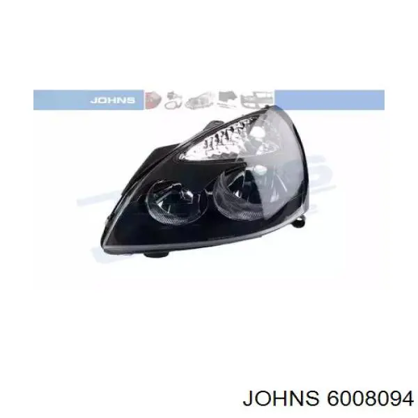 Faro izquierdo 7701051769 Renault (RVI)