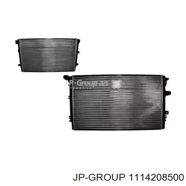 1114208500 JP Group radiador