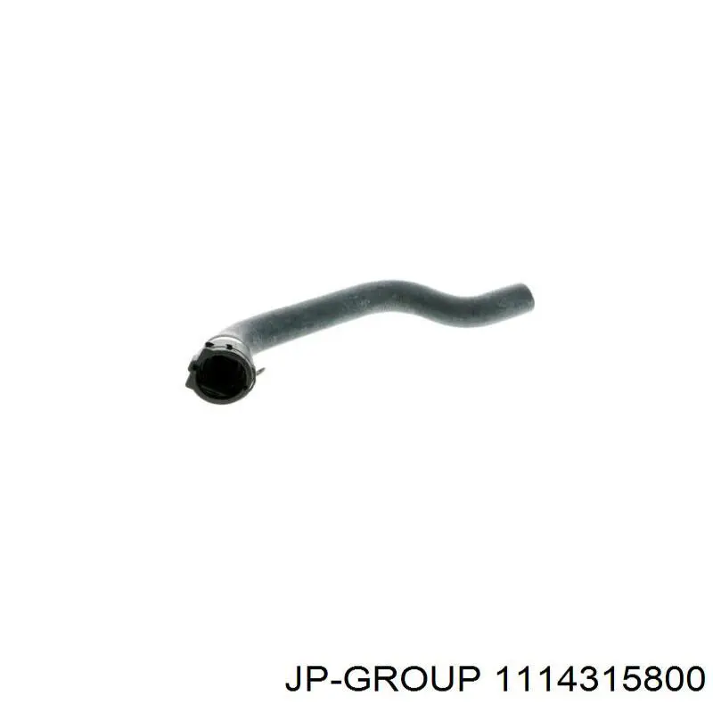 1114315800 JP Group tubería de radiador, retorno