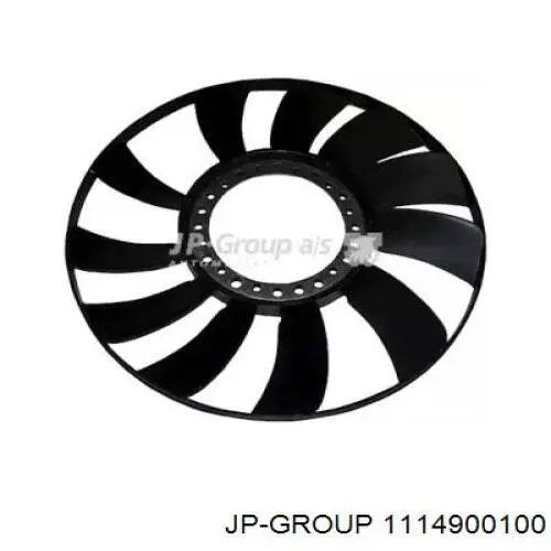 1114900100 JP Group rodete ventilador, refrigeración de motor