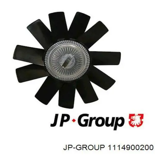 1114900200 JP Group embrague, ventilador del radiador