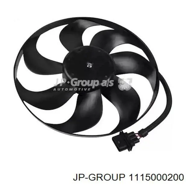 Soporte del motor del ventilador de refrigeración en el difusor VAG 1J0121206H9B9