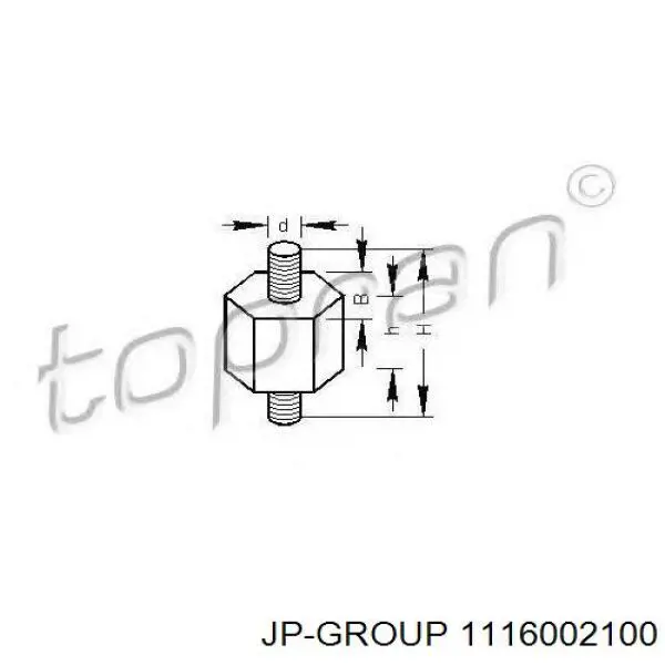 Soporte del radiador inferior Volkswagen LT 40-55 I 