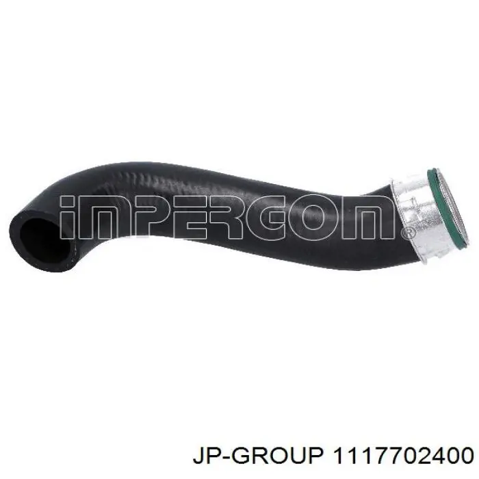 1117702400 JP Group tubo flexible de aire de sobrealimentación inferior