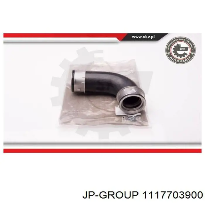 1117703900 JP Group tubo flexible de aire de sobrealimentación superior derecho