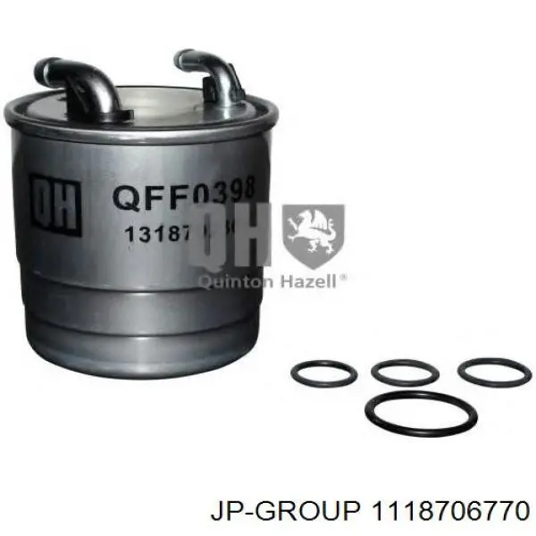 Filtro combustible JP GROUP 1118706770