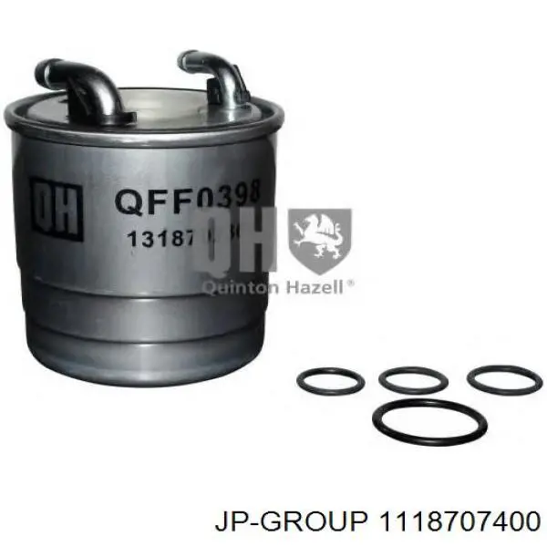 1118707400 JP Group filtro de combustible