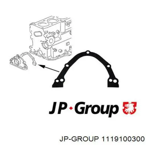 Junta, cárter de distribución para Subaru Legacy (BD, BG)