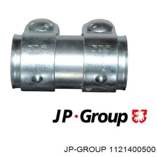 Abrazadera de silenciador delantera JP Group 1121400500