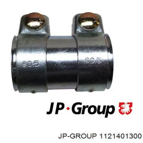 Abrazadera de silenciador delantera JP Group 1121401300