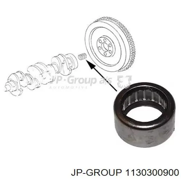 Cojinete de embrague 5W0141165 VAG