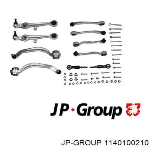 1140100210 JP Group kit de brazo de suspension delantera
