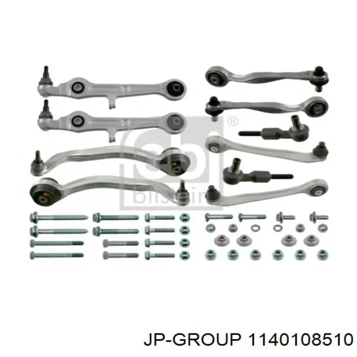 1140108510 JP Group kit de brazo de suspension delantera