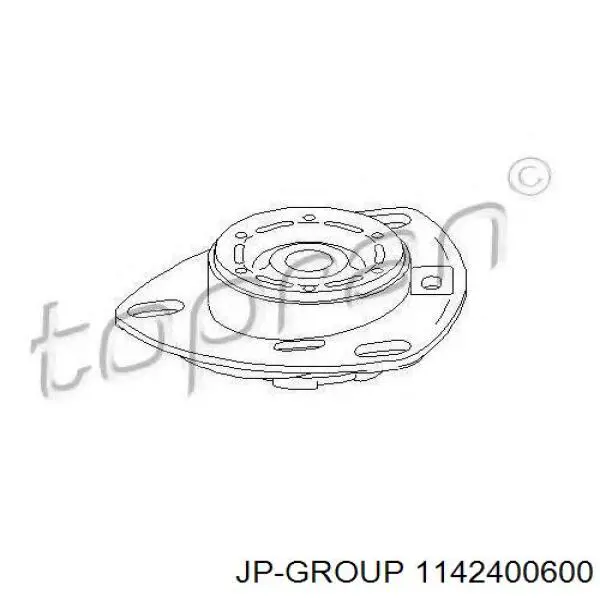 Soporte amortiguador delantero Audi A6 4A5