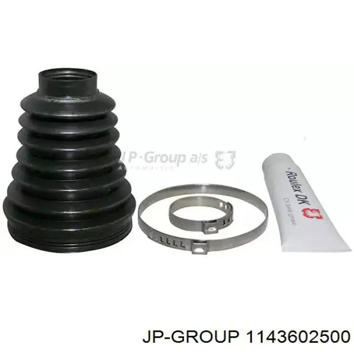 1143602500 JP Group fuelle, árbol de transmisión delantero exterior