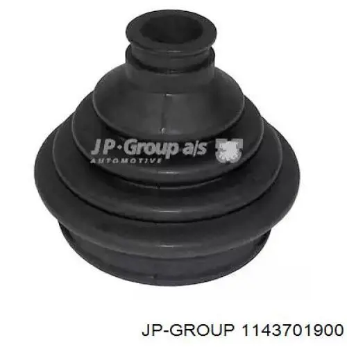 1143701900 JP Group fuelle, árbol de transmisión delantero interior izquierdo