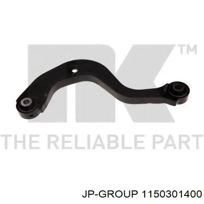 Silentblock del brazo superior de suspensión trasera JP Group 1150301400