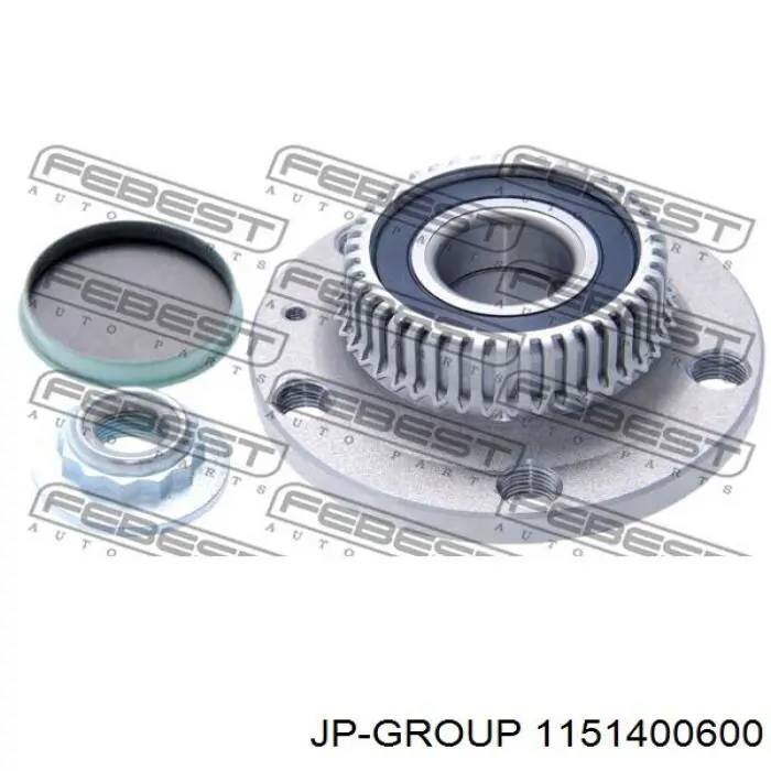 Buje de rueda JP Group 1151400600 precio, desde 46,46 EUR